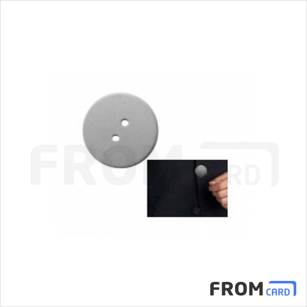 RFID UHF Button Laundry Tag